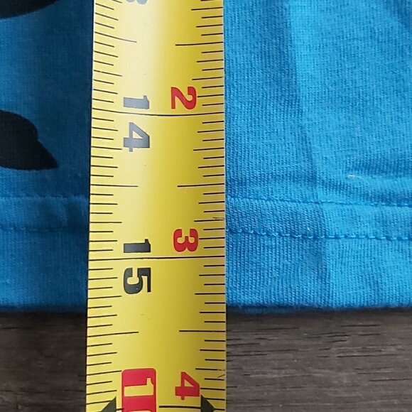 TKALA 100% Cotton Boys Blue Pajama Top With Black Dinosaur Picture Size 2 Years - Picture 4 of 7